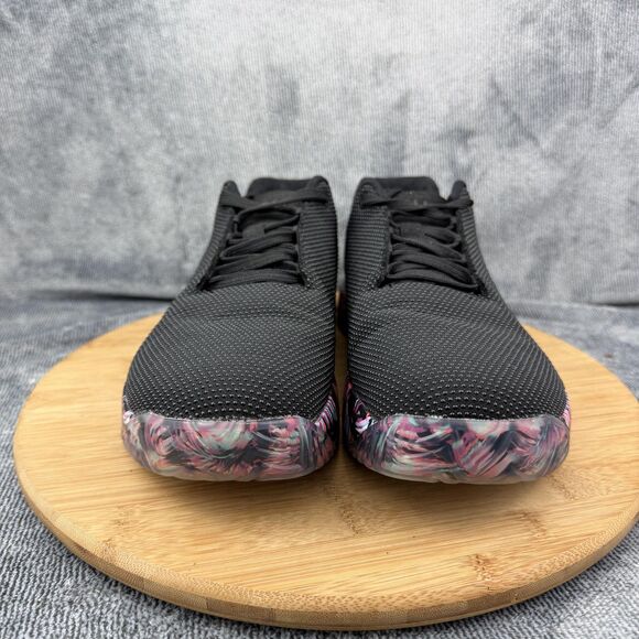 NOBULL Trainer Shoes Mens Size 9.5 Black Floral Low Top Training Sneakers main image 11